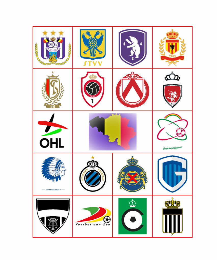 Belgian Pro League teams