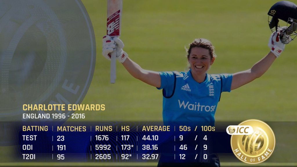 Charlotte Edwards England Women's Cricket Team