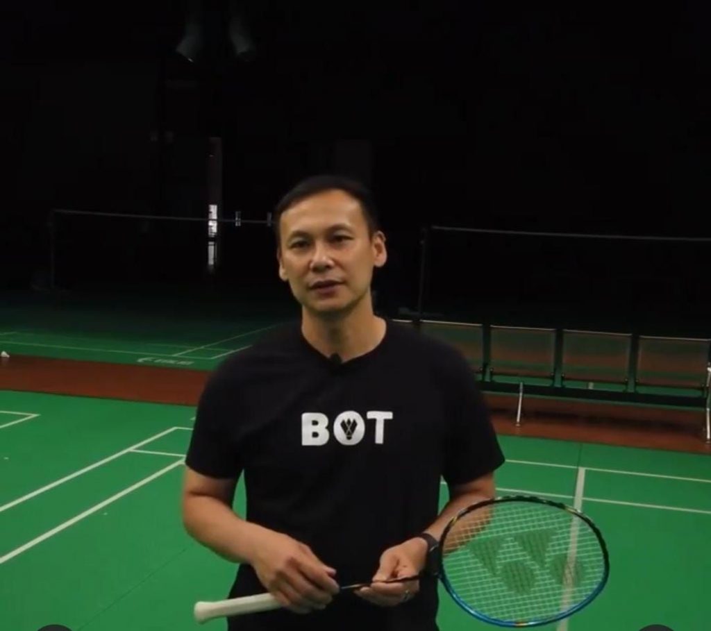 Indonesian badminton player Tony Gunawan