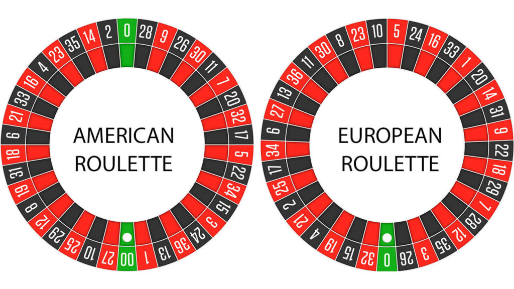 american vs european roulette wheel