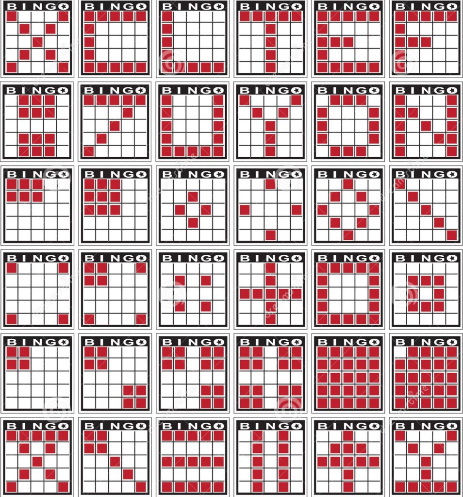 bingo patterns