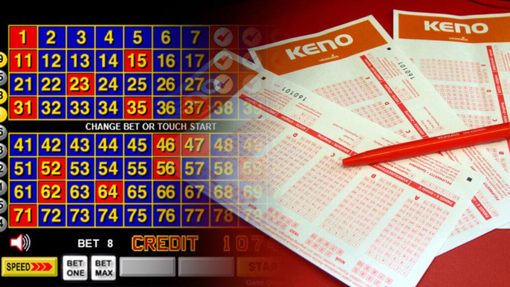 online and offline keno cards