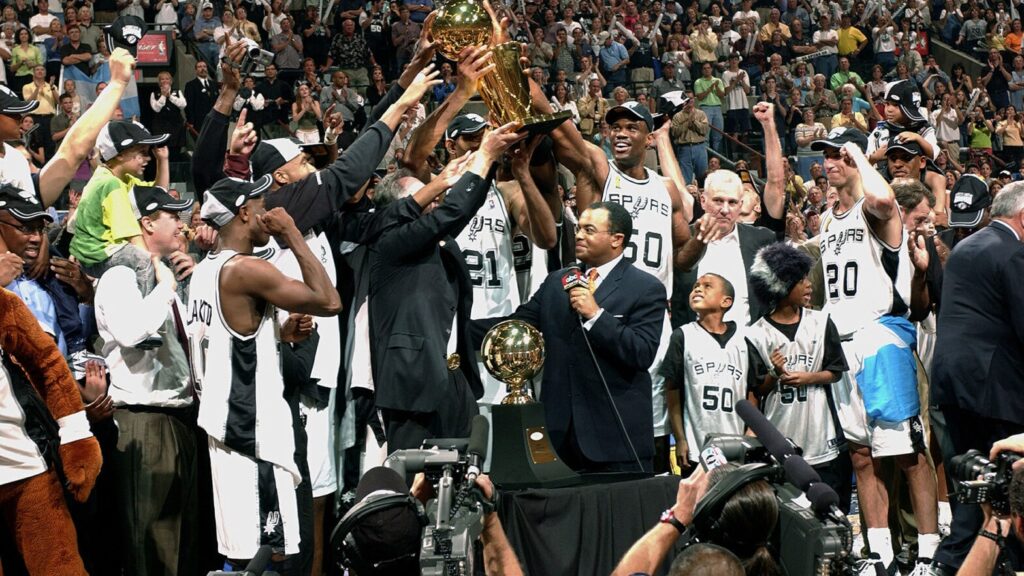 2002-03 San Antonio Spurs NBA Trophy