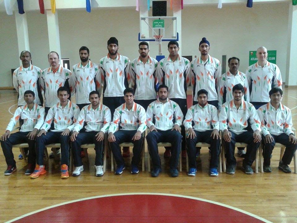 Indian basketball team in 2014