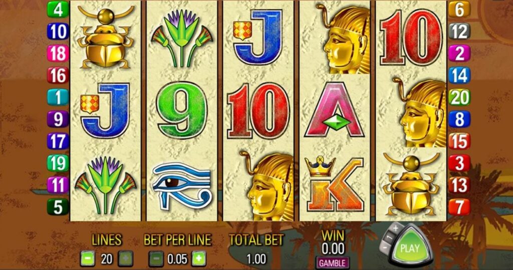 Queen of the Nile Slot Review
