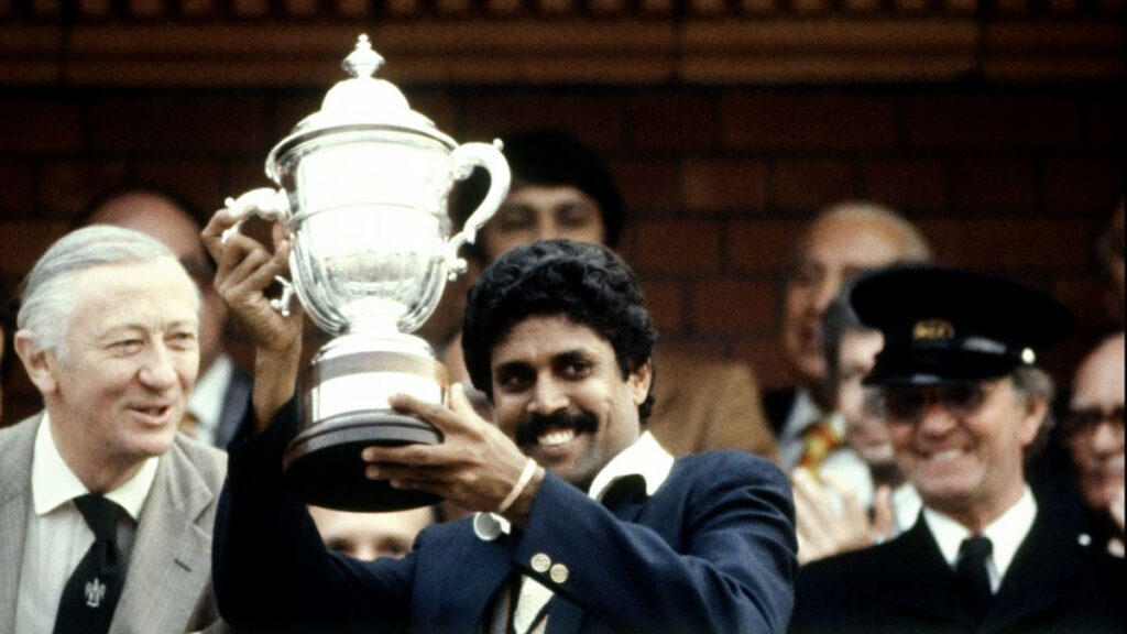 Kapil Dev at 1983 Cricket World Cup
