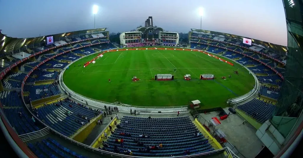 The DY Patil Stadium, Navi Mumbai