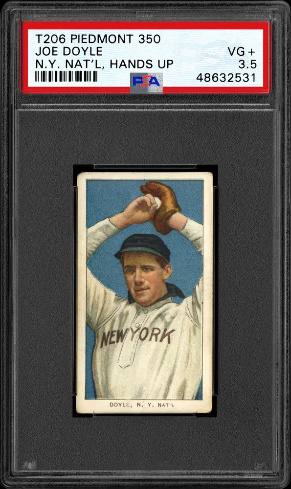 1909-11 T206 White Border Joe Doyle (N.Y. Natl.)