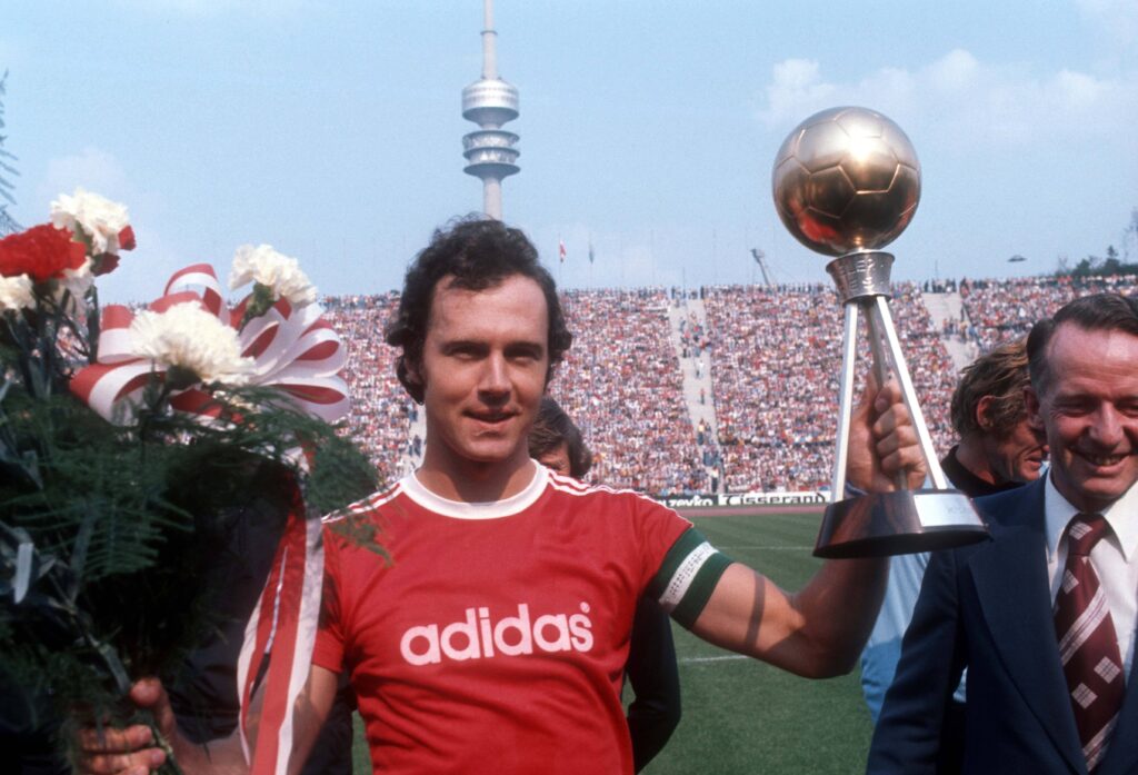Franz Beckenbauer FC Bayern München Fußballer des Jahres 1976